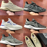 Adidas alphabounce Zip Alpha Mesh Breathable Cushioning Running Shoes Men's Shoes Sports Shoes