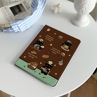 Ready To Ship Ipad Case Chef Kitten Gen9 Air8 11 Pro13 2024 Gen8/7 Air5/4 Cute Cartoon Gen11 Ipad 9t