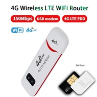 🎁 【Readystock】 + FREE Shipping 🎁 EATPOW 4G LTE Wireless Router USB Dongle 150Mbps Modem Mobile Broadband Sim Card Wireless WiFi Adapter 4G Router Home Office