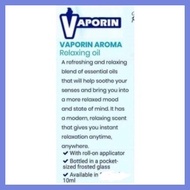 ✾ ☎ ◸ VAPORIN Menthol Camphor Eucalyptus Refreshing Oil 10ml