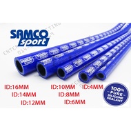 SAMCO Silicone Hose Vacuum Hose Fuel hose Oil hose benang hose 6mm 8mm 10mm 12mm 14mm 16mm 18MM 20MM 22MM Radiator hose