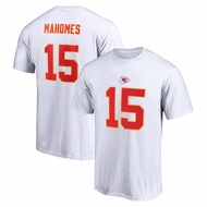 [Free Custom Name and Number] NFL Kansas City Chiefs Mahomes Short Sleeve Outdoor jersey