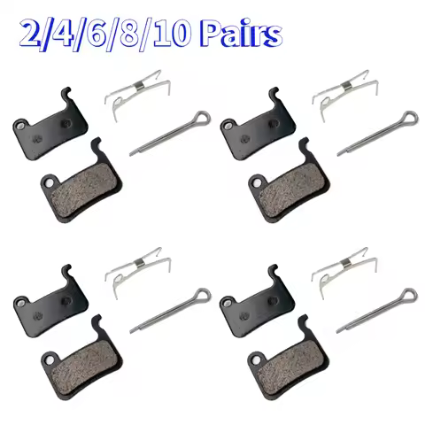 2/4/6/8/10 Pairs Semi-Metallic Bicycle Brake Pad for Shimano XTR A01S M06 M07 M975 M966 M965 Saint M