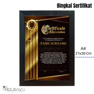 A4 Certificate Frame (21x29.7 cm) - 2.5 cm - A4 Frame