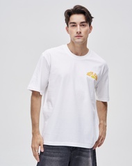 Niyom Jeans collection Woodstock : เสื้อยืด Oversize รุ่น TWS-007 สกรีนลาย ผ้าCotton ผ้ายืด