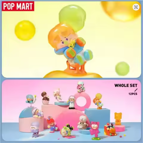 POP MART PINO JELLY Sweet Like Me Series Blind Box Mystery Box Toys Kawaii Ornaments Figurines Home 