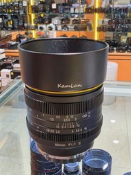 Kamlan 50mm f1.1 II MF For Fujifilm Mount