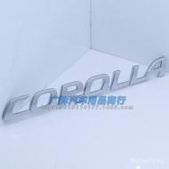 Suitable for Toyota Corolla and Corolla Hatchback COROLLA One-piece English Tail Box Sticker Car Dec