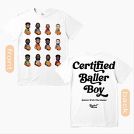 Certified baller cotton T-shirt from the DRAKE album Certified Lover Boy shirt for men ove rsize 242