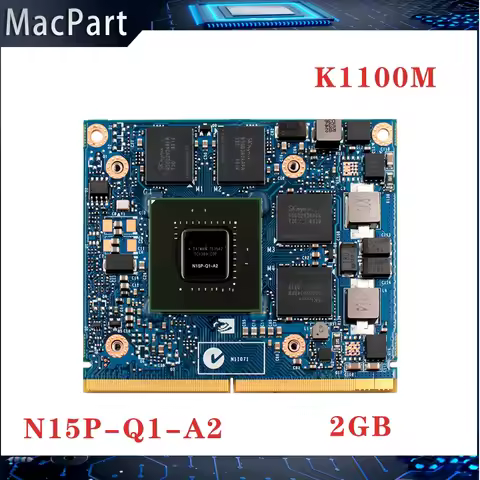 Quadro K1100 K1100M N15P-Q1-A2 2GB Video Graphics Card With X-Bracket For Dell HP iMac A1311 2010 20