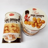 MONDE EGG DROP 750 gram - biscuit monde kaleng bulat rantai