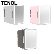 TENOL Mini Fridge Personal Fridge 4L for Skincare Makeup Cosmetics Fridge Multifunction Mini Refrige