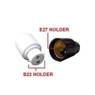 SE222 B22 TO E27 LAMP HOLDER
