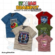 Tung Tung Tung Tung sahur clothes for boys, children's t-shirts, anomali Itian, brainrot baju budak 