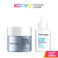 Neutrogena Duo Set 2 Item Neutrogena Visible Repair Regenerating Cream 50g +Neutrogena Hydro Boost N