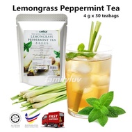 Excelsa Lemongrass peppermint tea 4g x 20 teabags (per pouch) 天然草本提取 香茅薄荷茶Teh pudina serai 4g x20 te