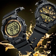 g/s/h/o/c/k GD-010 sports watch Black and Gold Series GD-010GB-1A9 Black Bio-based Resin Band Men Sp
