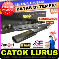 Catok Amori Lurus Plat Lebar 333 Professional by Amara Pro Ionic Hair Straigthener Pelurus Pengeriti