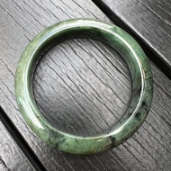 58.6mm Green Round (Yuan Tiao) Bangle 58.6mm, BG223