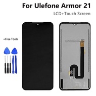 สำหรับ UleFone Armor 21ชิ้นส่วนจอสัมผัสแอลซีดีของเครื่องแปลงดิจิทัลสำหรับซ่อมหน้าจอ LCD Armor21 Ulef
