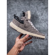Cat Men's Shoes Spring Low-Top Outdoor Casual Shoes Carter Men's Shoes Genuine Leather Hiking Wear-R