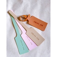 Personalized Leather Bag Tag - Chelsea