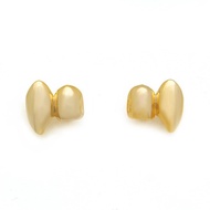 Vampire Double Golden Pointed teeth grillz