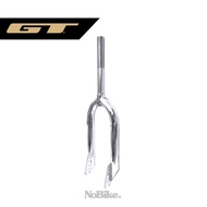 BMX Bike Fork 20 Standard Steel Chrome GT