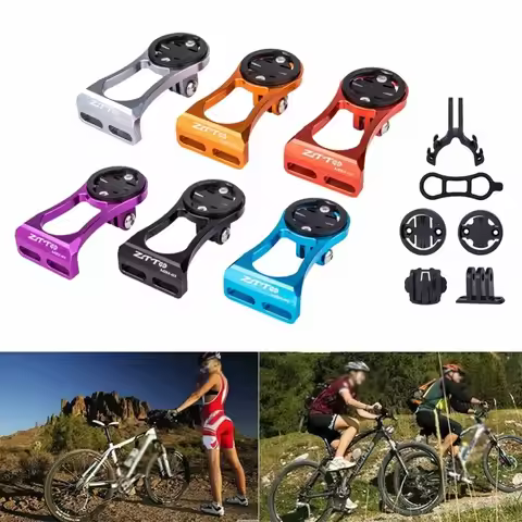 ZTTO Bicycle Stem Computer Mount Aluminum Alloy Riding Equipment Bike Camera Light Holder for Garmin