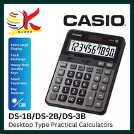 CASIO DS-1B (10 DIGITS) / DS-2B (12 DIGITS) / DS-3B (14 DIGITS) DESKTOP TYPE PRACTICAL CALCULATOR WI