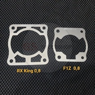 Gasket Paking Perpak Aluminum Block Seher Cylinder RC3 RX King RXKing 135 F1ZR F1Z FIZR Thickness 0.