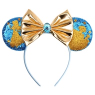 Amusement Park cosplay Aladdin Theme Headband Princess Jasmine Mickey Ear Headband Amusement Park De