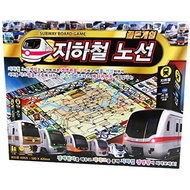 [KOREA] Subway Board Game Korean Subway Map Board Game Subway Management Game