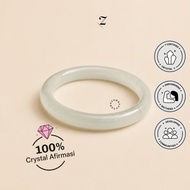 Zupazupazuu I Super Bangle White Moonlight Agate - Bangle - Bangle Bracelet - Increase Balance Origi