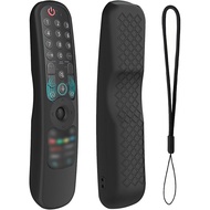 Universal MR24GA MR24GN AKB76045003 Magic Remote Control with Black Silicone Protective Case, Compat