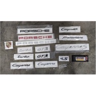 Porsche Cayenne Macan 911 Panamera Cayman Boxster S 4S Turbo Oem Emblem Logo