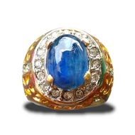 ( BISA COD ) CINCIN BATU AKIK PRIA BLUE SAFIR AUSTRALIA KYANITE
