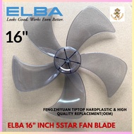 ELBA 16inch 5blades model Fan Blades/Elba high quality replacement fan blade