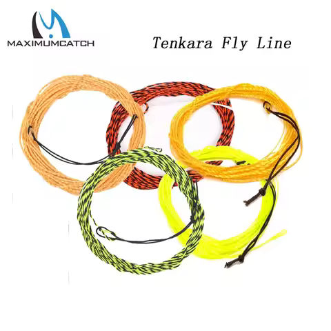 Maximumcatch 17LB 11FT/12FT/13FT Tenkara Fly Fishing Line 3.3m/3.6m/3.9m Braided Fly Line Tenkara Li