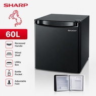 Sharp Mini Bar 60L SJM60MK Single Door Refrigerator Compact Mini Fridge