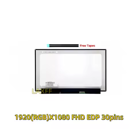 NV133FHM N52 N5A N6A N54 N61 N62 LP133WF4-SPB2 M133NWF4 R0 R3 N133HCE-GP1 13.3 Inch Slim Full HD LCD