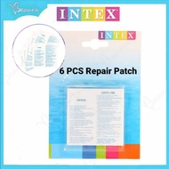 🔥Intex Repair Patch Repair Kit 6pcs 59631 Self-Adhesive Patch for Swimming Pool Penampal Kolam