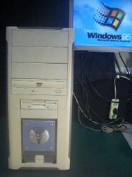 【窮人電腦】適合工業電腦用有ISA插槽！跑Win95華碩主機出清！雙北桃園可親送！外縣可寄！