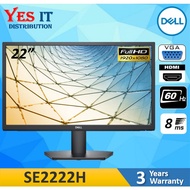 DELL SE2222H 22" 60HZ 8MS Monitor 60HZ 8MS LCD (VA Panel, HDMI,VGA)