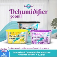 [Ready Stock] Bundle of 16 boxes Lamoxias Charcoal Moisture Dehumidifier 500ml Lavender/Lemon Scent