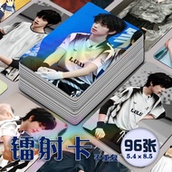✨New Product✨Wang Jiejie 2025TF Family Summer Games Laser Photocards 96 Pieces Full Set Merchandise 