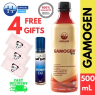 HEALIN GAMOGEN GAMAT ORIGINAL 500mL RAWAT LUKA DIABETES & BERSALIN FREE 4 HADIAH