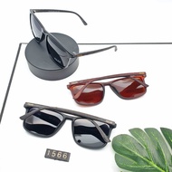 HITAM Product Police Anti uv Sunglasses 400 UV400 Polarizing Lens Box Model PO1566 For Unisex