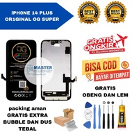 LCD COMPATIBLE FOR OG SUPER lPH0NE 14 PLUS FULLSET GLUE + SCREWDRIVER