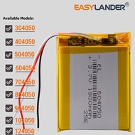 3-Wires 304050 404050 504050 3.7V 1500mAh 604050 704050 804050 904050 104050124050 Lipo Lithium Li-i